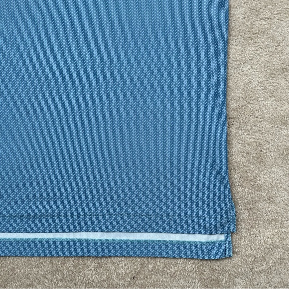 Peter Millar Polo Shirt Adult Extra Large Blue Summer Comfort Golf Preppy Men - Picture 7 of 14